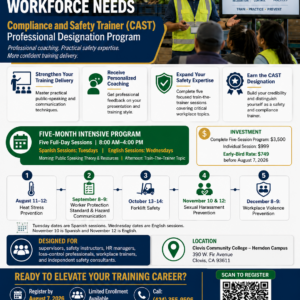 (CAST) Compliance and Safety Trainer Professional Designation