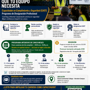(CAST) Compliance and Safety Trainer Professional Designation